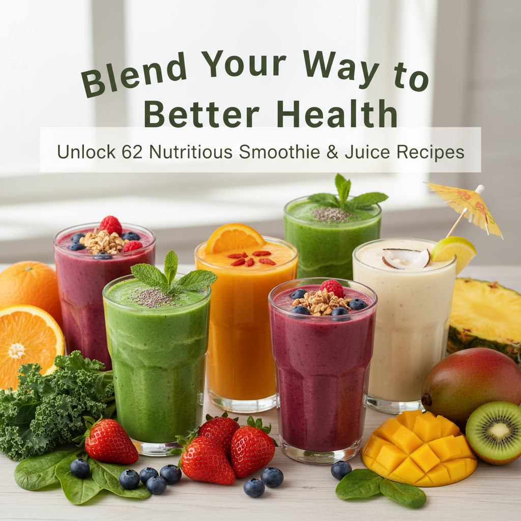 Detox Collection: 62 Smoothie and Juice Books