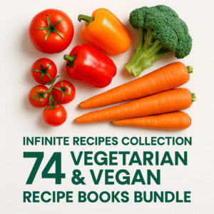 74 Vegetarian & Vegan Recipe Books Bundle