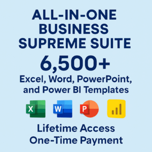 The All-in-One Business Supreme Suite (6500+ Files)